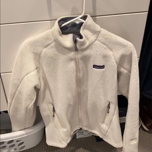 Patagonia Women’s size small fleece white/cream
